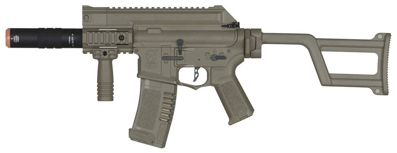 Ares Amoeba AM-005 SMG Machine Pistol, FDE/Tan(GEN5)